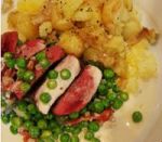 Pigeon and Peas with Cider